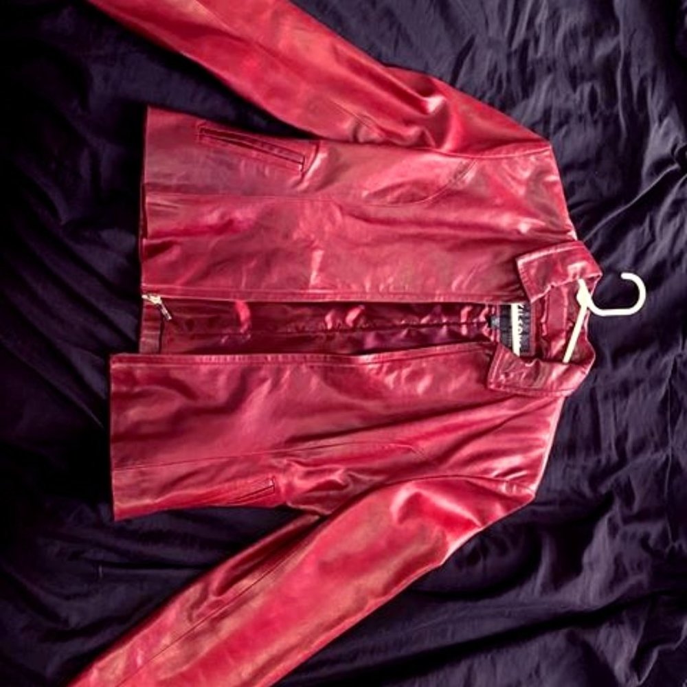 Red Leather Jacket